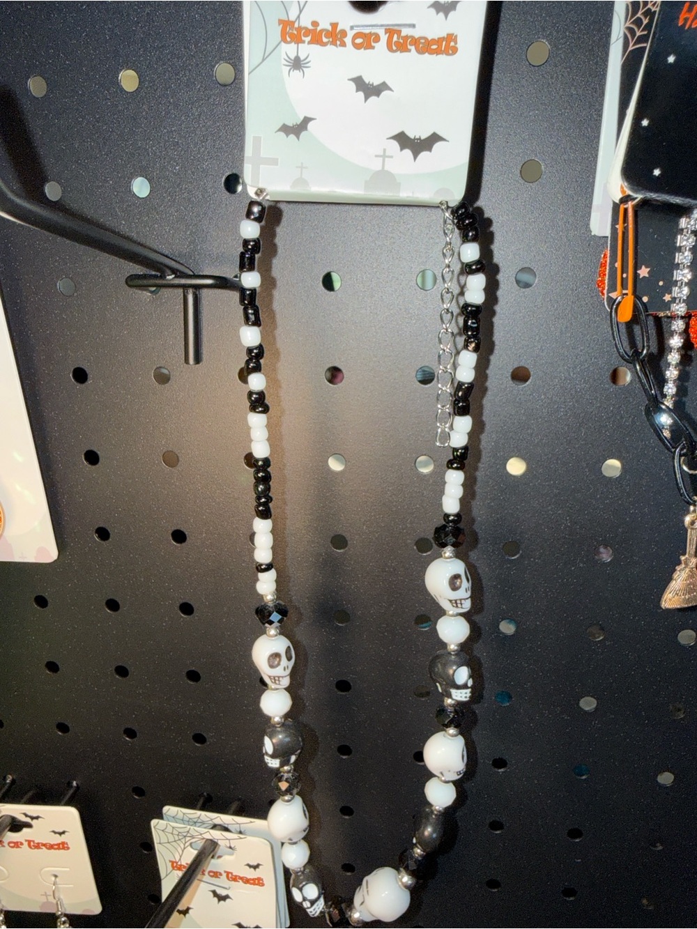 skull necklace